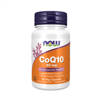 Коэнзим NOW FOODS COQ10 60 мг, 60 капсул