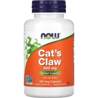 Кошачий коготь NOW FOODS CAT'S CLAW, 500 мг - 100 капсул