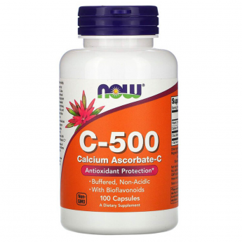 Витамин С-500 NOW FOODS CALCIUM ASCORBATE-C